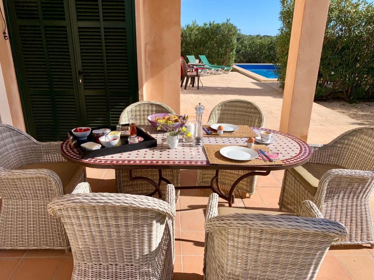 CASA Luz Solar - schöne Finca in Strandnähe, Privatpool, Klimaanlage, Wifi Santanyí Esterno foto