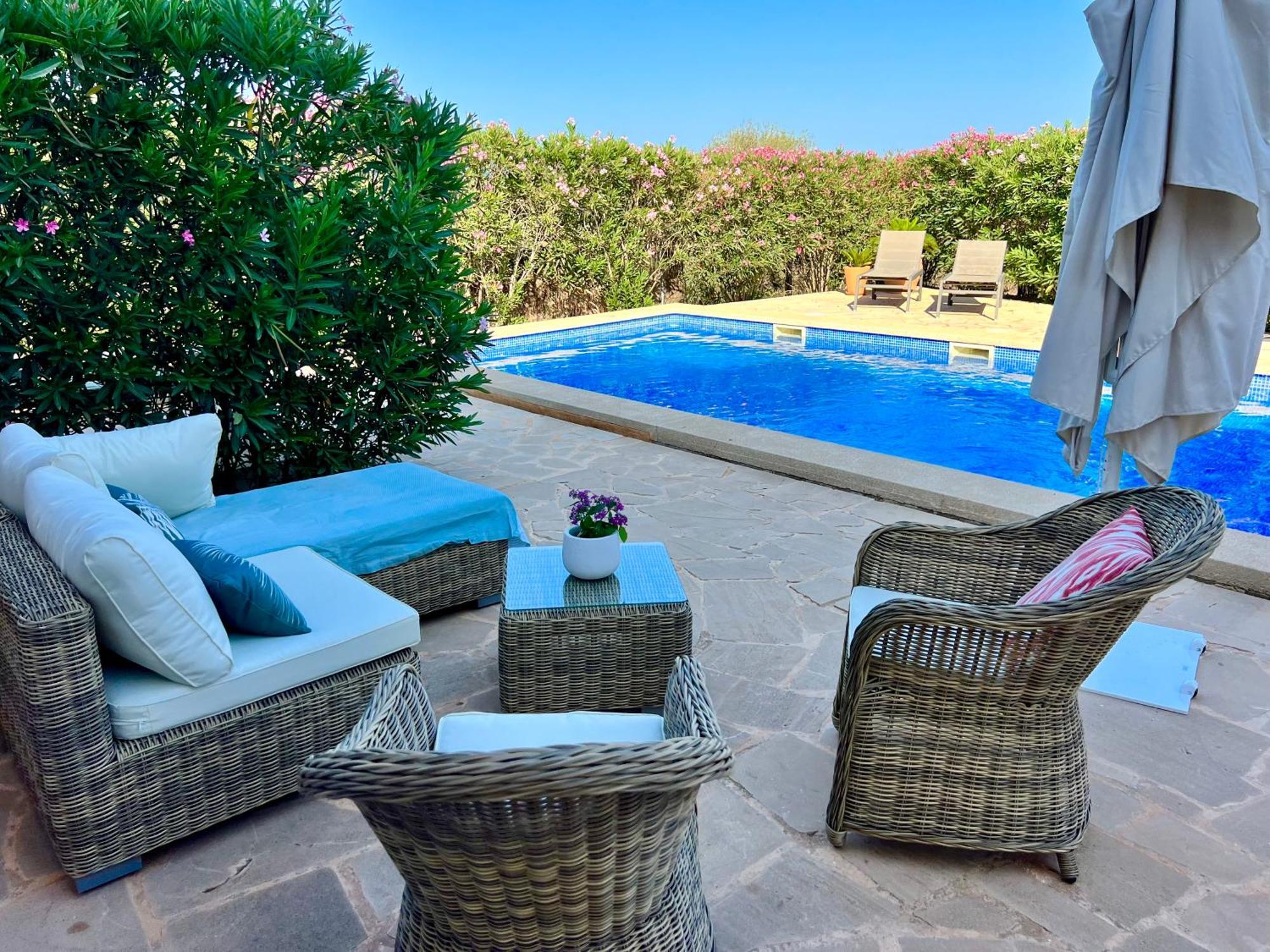 CASA Luz Solar - schöne Finca in Strandnähe, Privatpool, Klimaanlage, Wifi Santanyí Esterno foto