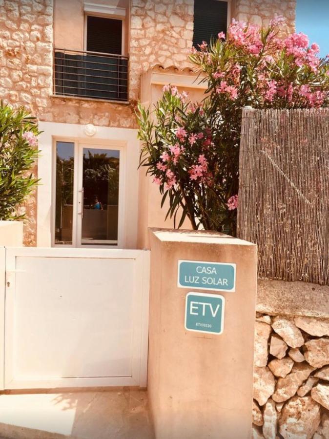 CASA Luz Solar - schöne Finca in Strandnähe, Privatpool, Klimaanlage, Wifi Santanyí Esterno foto